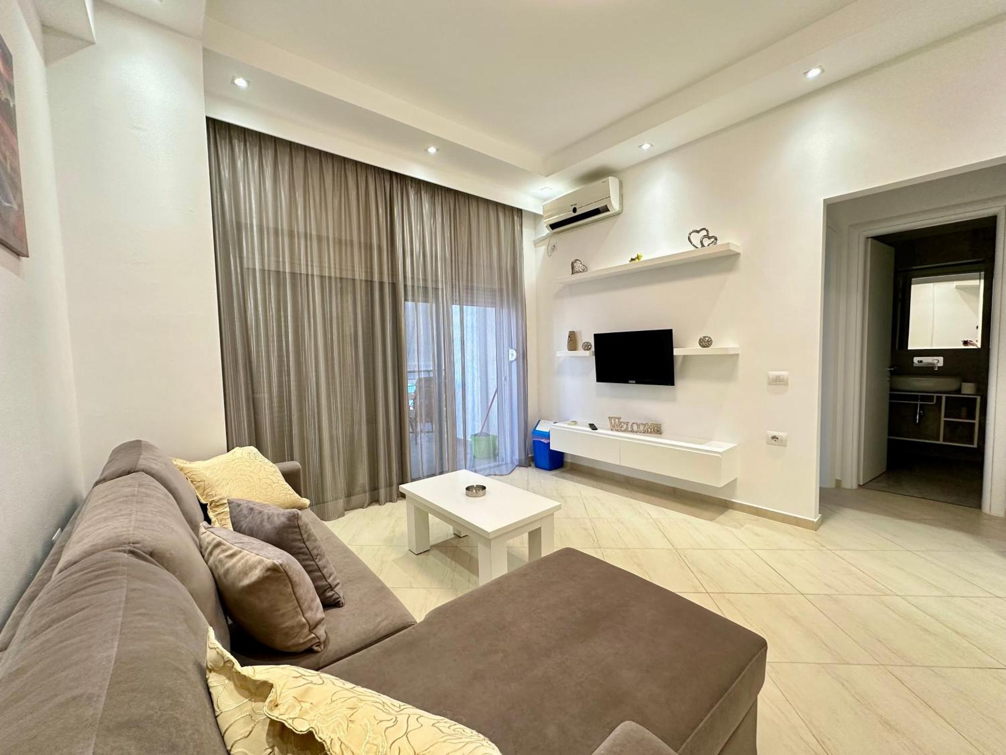 Aqua Apartments Seaview Σαράντα Εξωτερικό φωτογραφία